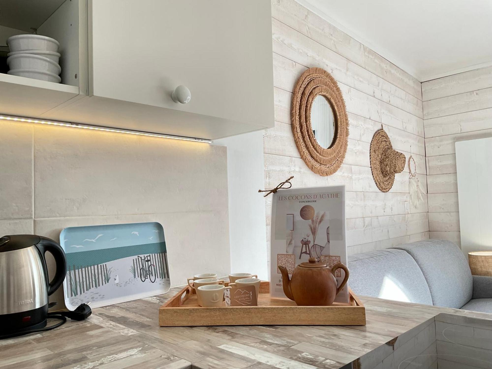 Le Nid Douillet, Studio Avec Terrasse Et Parking A 400M Des Plages 라모르플라주 외부 사진